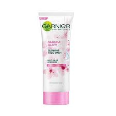 GARNIER SAKURA GLOW FACE WASH 100ML-IND