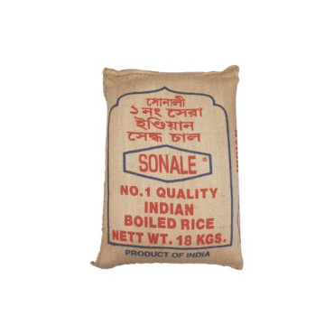 SONALI PARBOILED RICE 18KG 