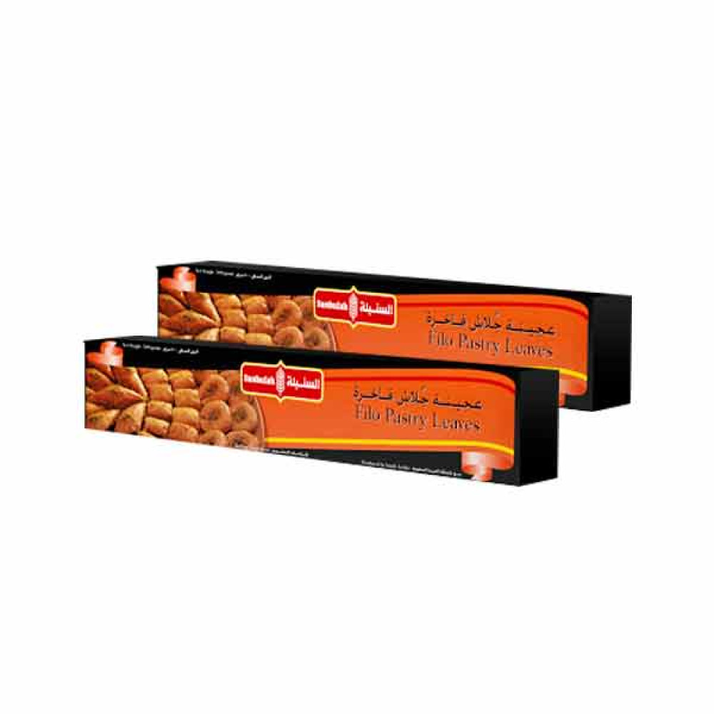 SUNBULLAH FILO PASTRY LEAVES 2 X 500GM 