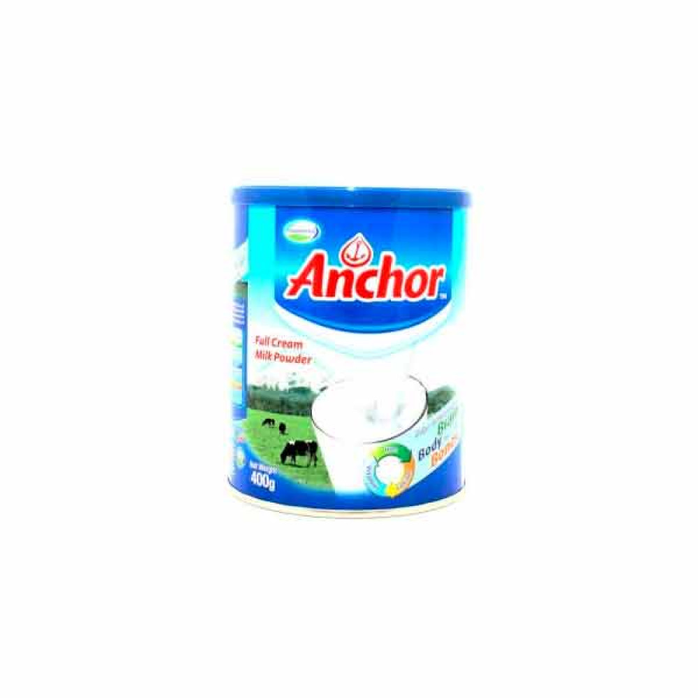 ANCHOR FULL CREAM MILK POWDER 400GM 