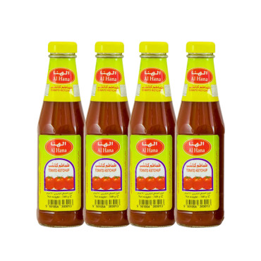 AL HANA TOMATO KETCHUP 4S*340GM