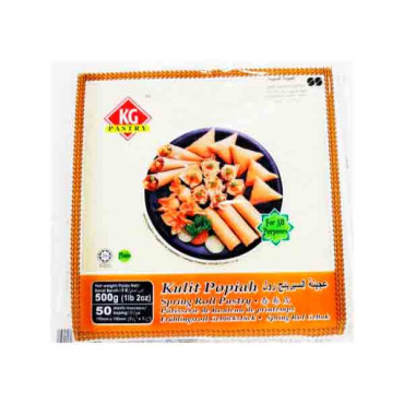 KG SPRING ROLL PASTRY (190X190) 500GM 