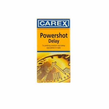 CAREX CONDOMS POWERSHOT DELAY 