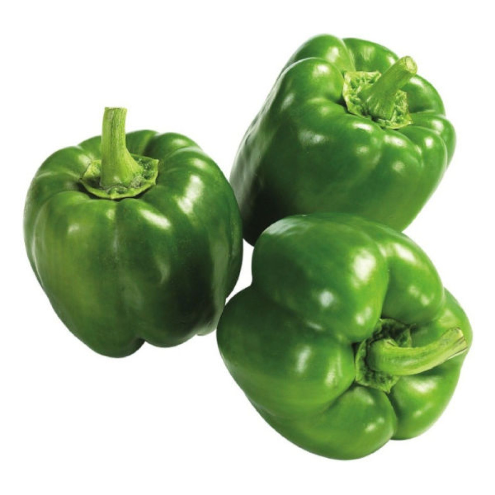 CAPSICUM GREEN - KUWAIT - 1KG (APPROX)