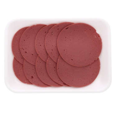 BIBI BEEF MORTADELLA PLAIN SLICES 200GM