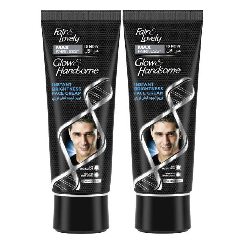 GLOW & HANDSOME FACE CREAM FOR MEN 2 X 100GM 