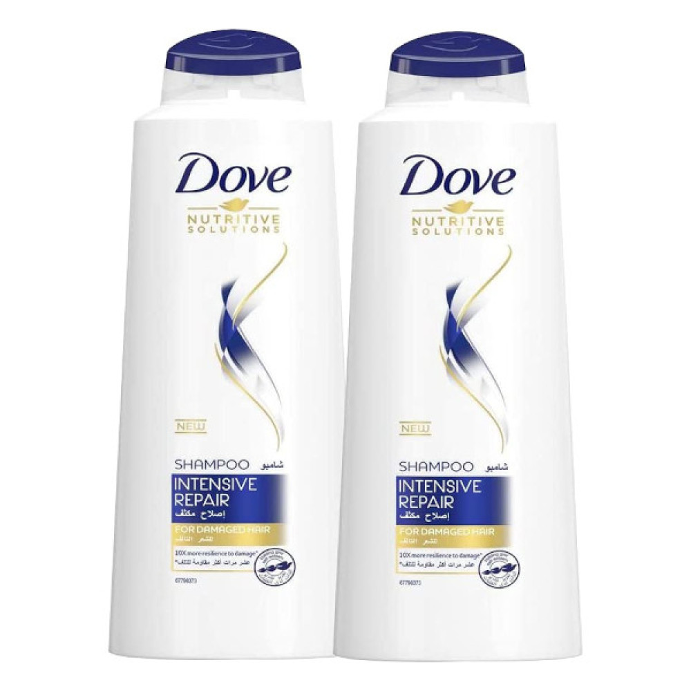 DOVE SHAMPOO INTENSIVE REPAIR 2 X 400ML 