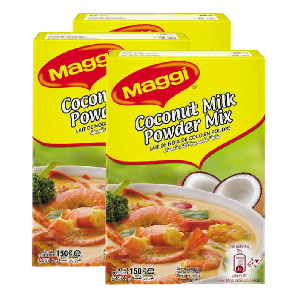 MAGGI COCONUT MILK POWDER 3 X 150GM 